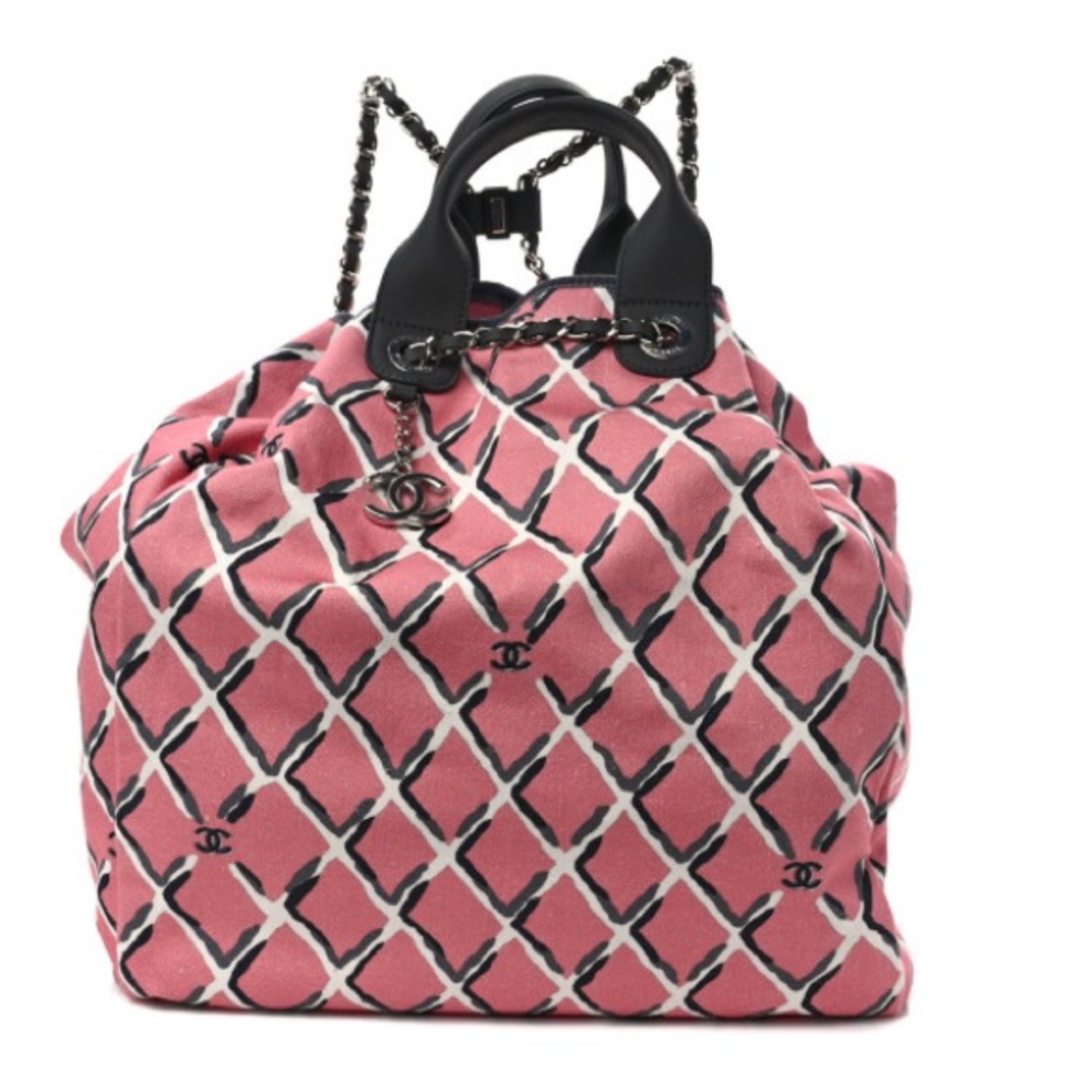 Authentic CHANEL Canvas Backpack